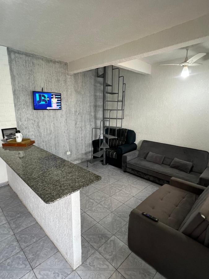 גוארויה Sobrado Com Piscina E Area Gourmet Na Praia Da Enseada מראה חיצוני תמונה